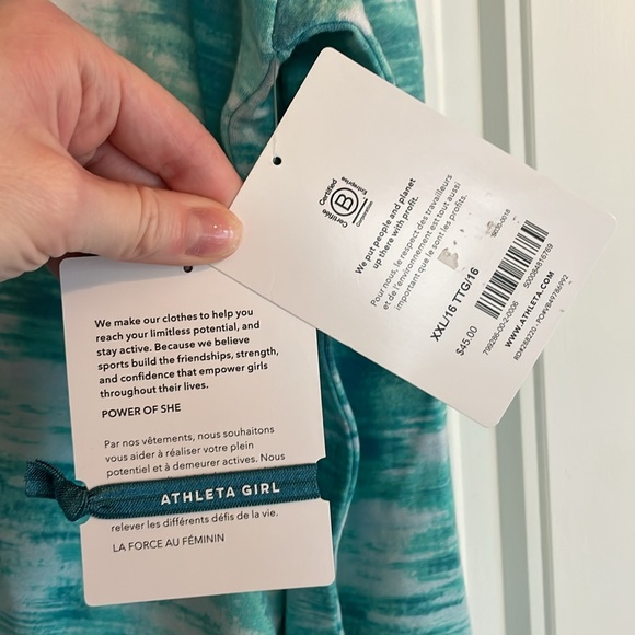 Athleta Girl Ride the Wave Sweatshirt, size XXL (16) - Picture 4 of 8